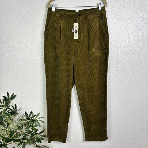 NWT ALEX MILL Boy Pant in Rugged Corduroy - Dark Olive - Size 8 - Picture 5 of 13